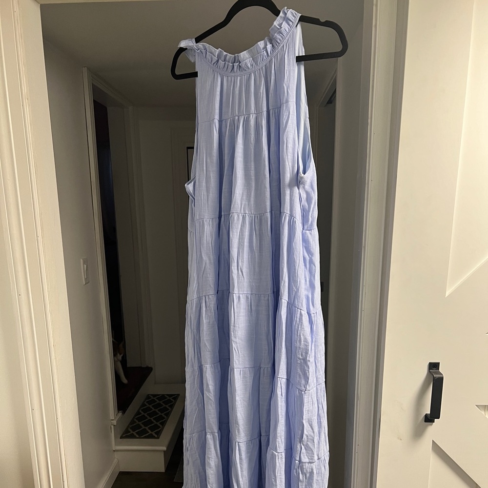 NWT Periwinkle Bow Back Dress. 2X